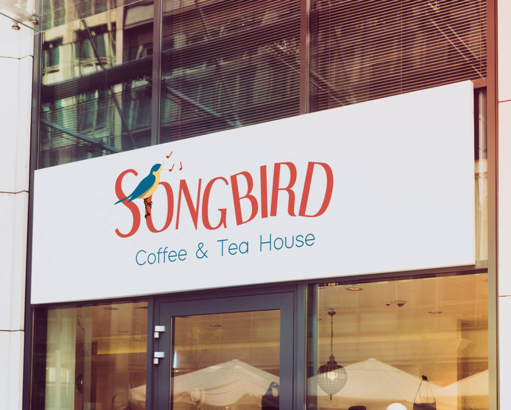 Songbird Coffee & Tea House Rebranded Logo
