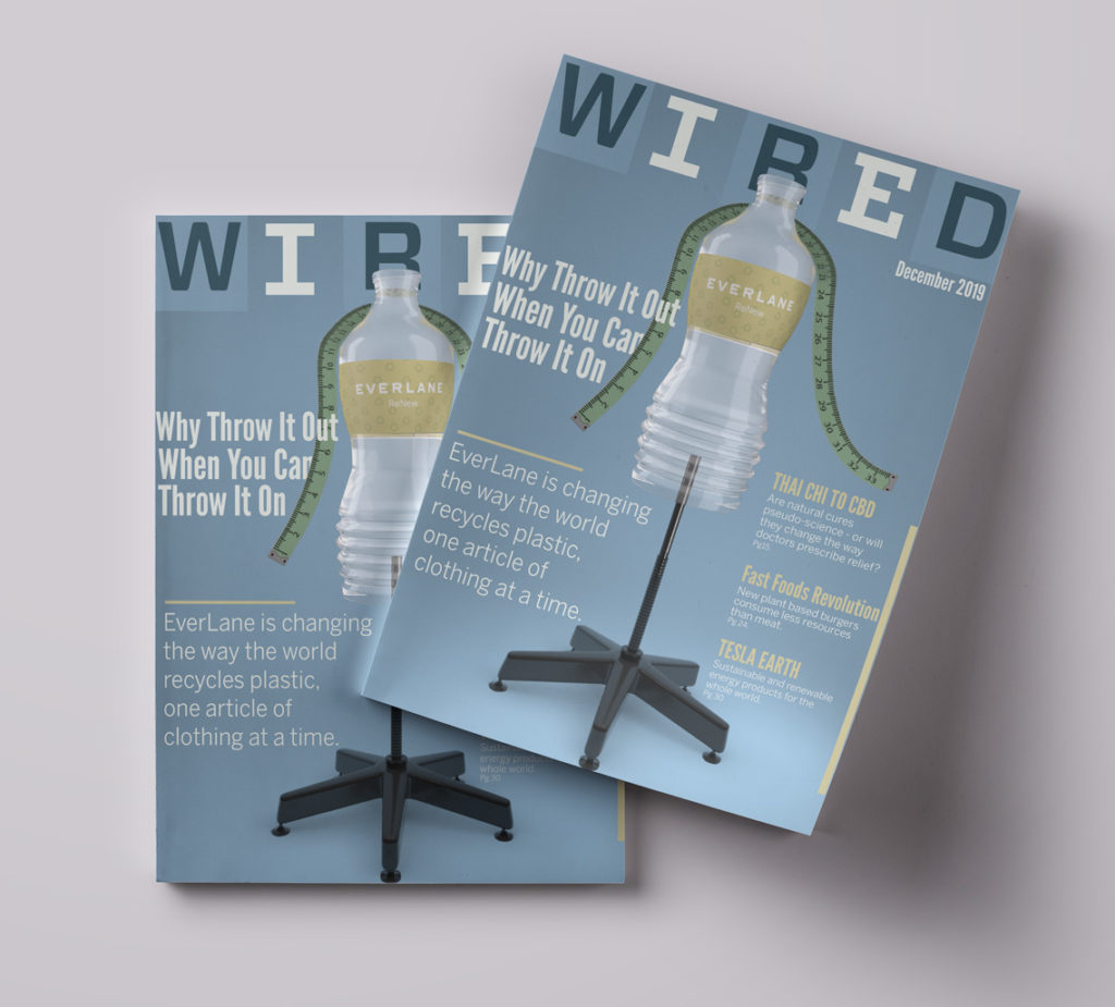 3D Wired Magazine Cover