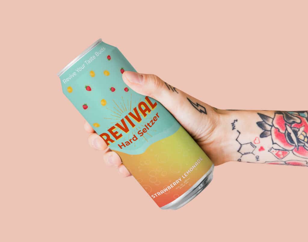 gianna baldino content creator revival hard seltzer brand identity